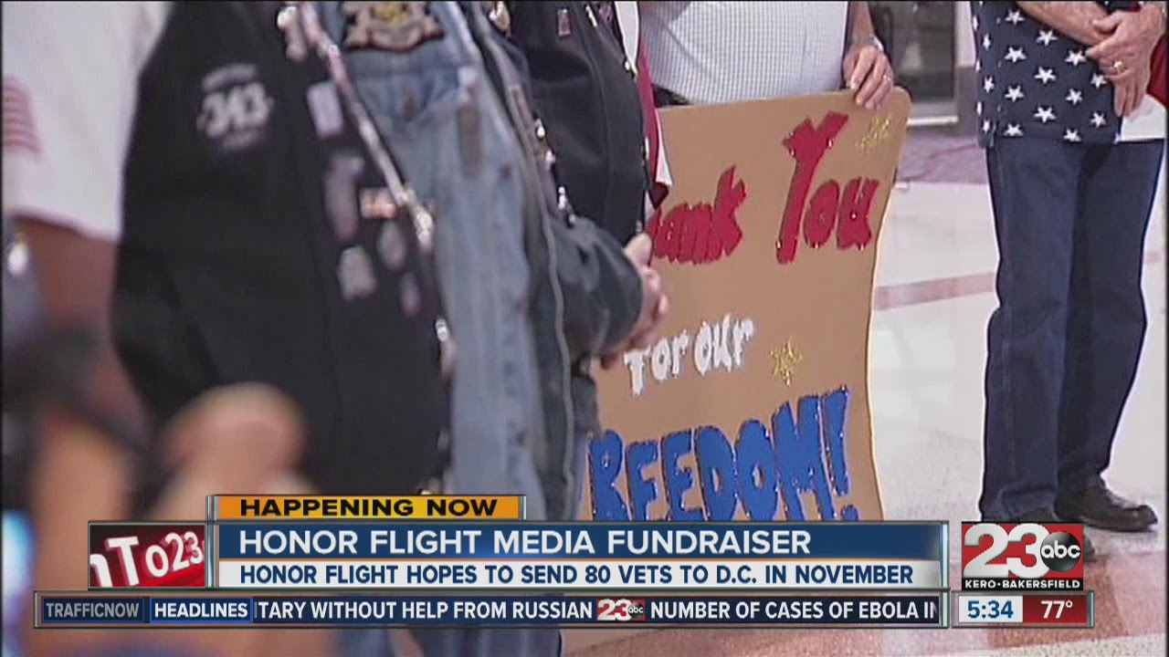 Kern County honor flight collecting donations to send 80 WWII vets to see Washington memorial