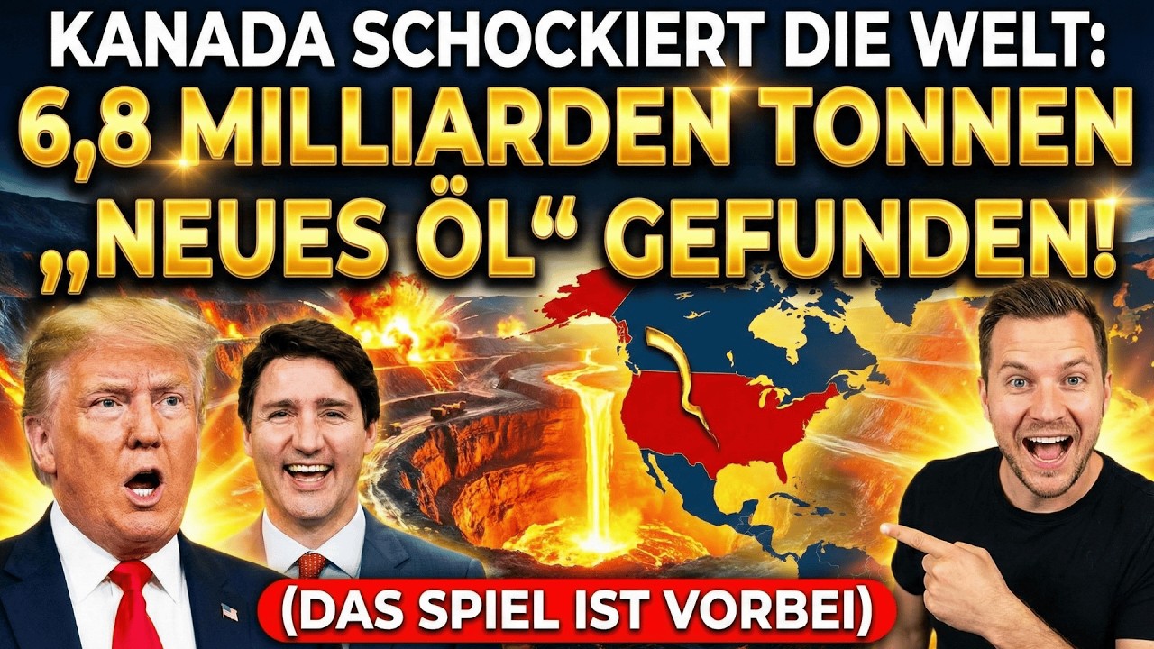 UNFASSBAR: Kanada entdeckt 6,8 MILLIARDEN Tonnen! Das &auml;ndert alles.