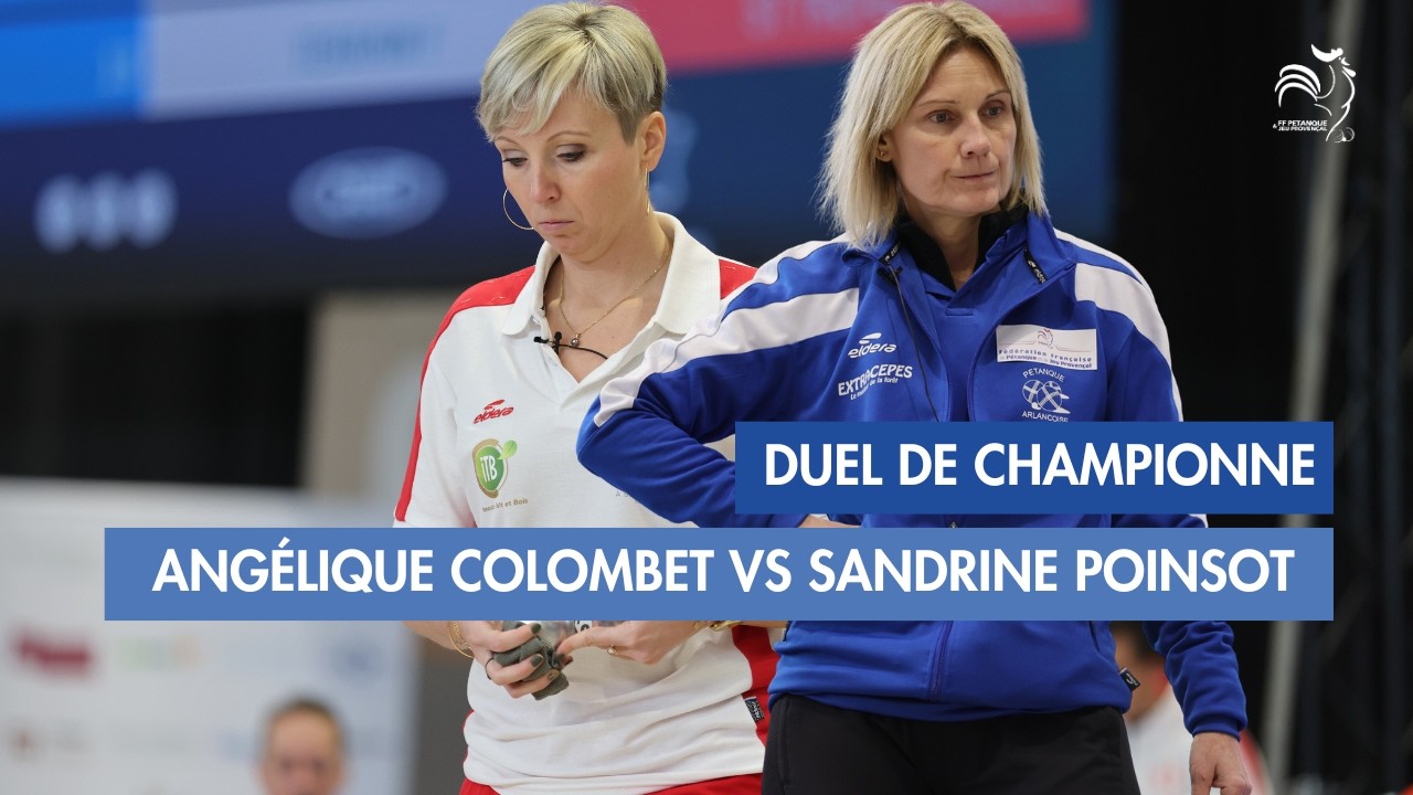 DUEL DE CHAMPIONNE - ANGELIQUE COLOMBET VS SANDRINE POINSOT