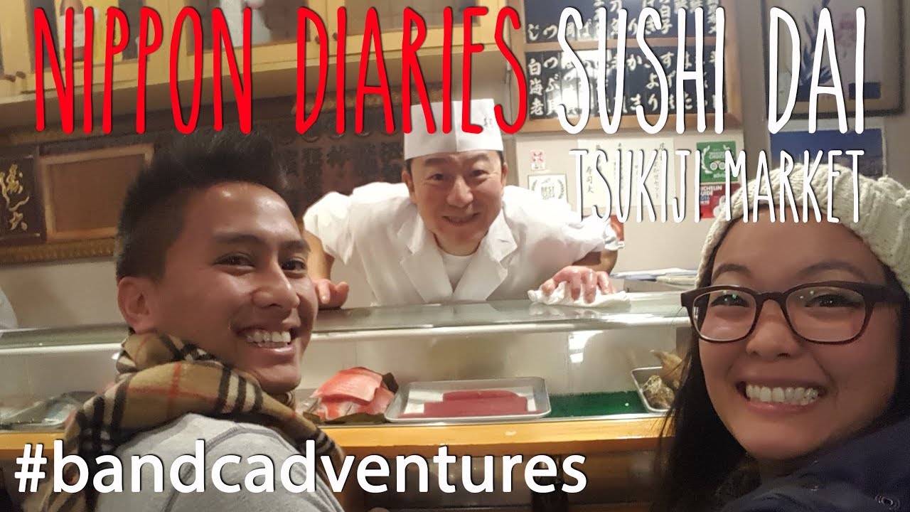 Sushi Dai (寿司大) & Tsukiji Fish Market - Nippon (日本) Diaries Part 10