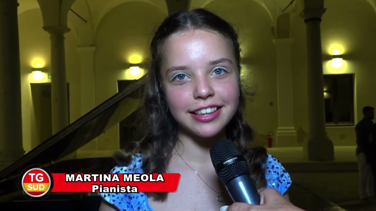 La giovane pianista Martina Meola incanta Trapani