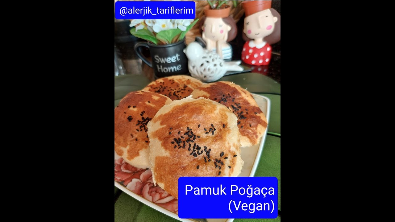 Pamuk Poğaça tarifim yayında,üstelik tamamen vegan 😉👍