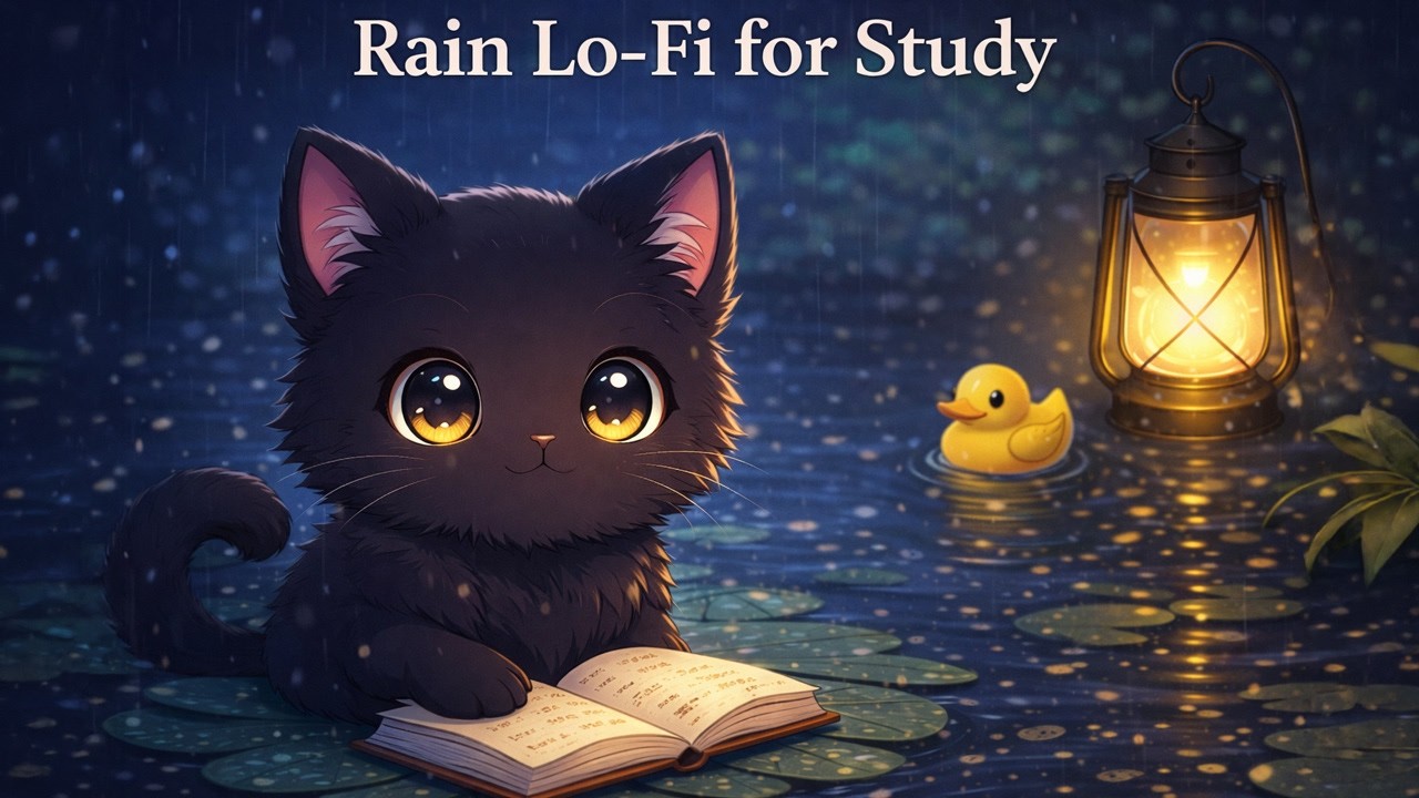 Rain Lo-Fi for Study 🌧 | Keep Going & Deep Focus Music