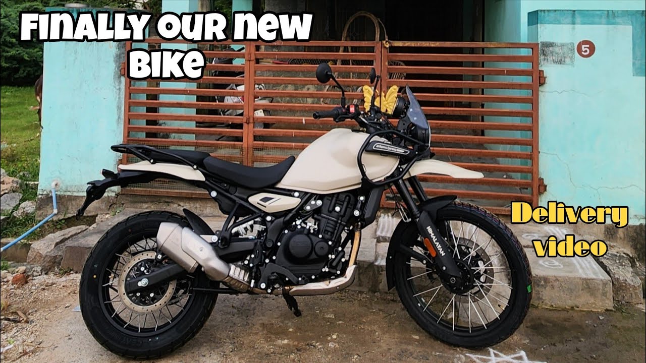 Taking Delivery of Himalayan 450 🥳 , My little one's 👼 first day out ❤️ 