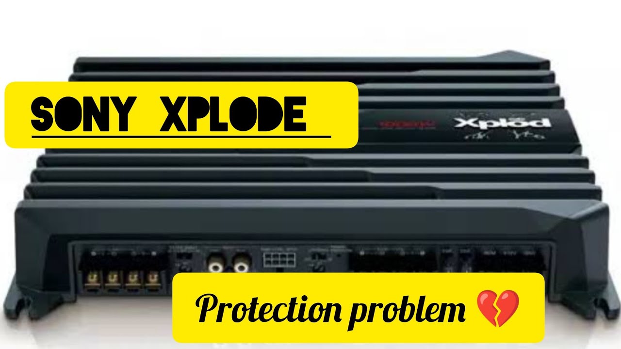 Sony Xplode protection problem solved @ElectricMallu #automobile #caraudio #jbl #sony #amplifier
