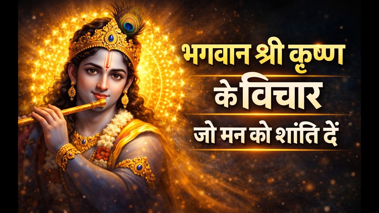 🕉️ कान्हा का अमृत वचन | जो हर दुख, भय और भ्रम मिटा दे 🌼।         @bhagwat_geeta_katha 