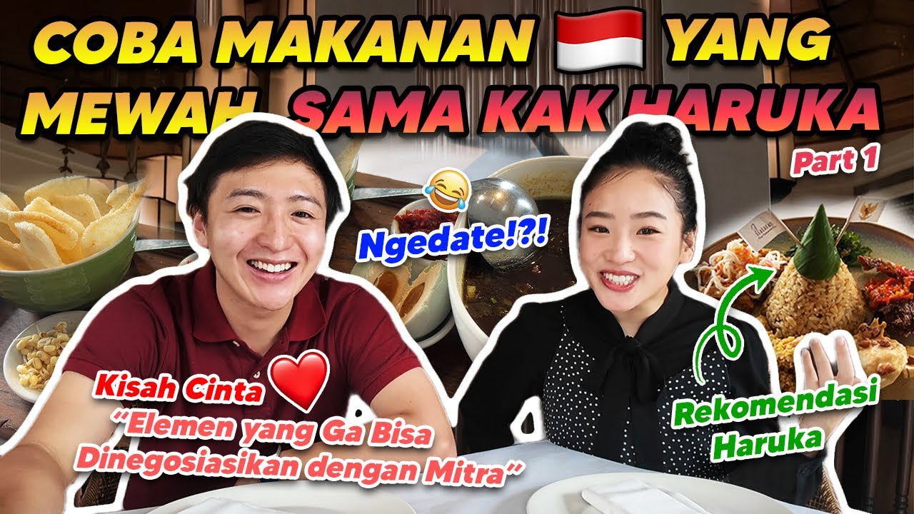 BAHAS KISAH CINTA❤️ SAMBIL MAKAN KESUKAAN🇮🇩 SAMA KAK HARUKA