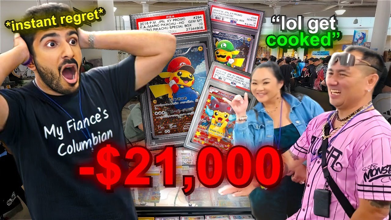 Putting My Most Expensive Poncho Pikachus On The Line... | POKEMON VENDOR POV