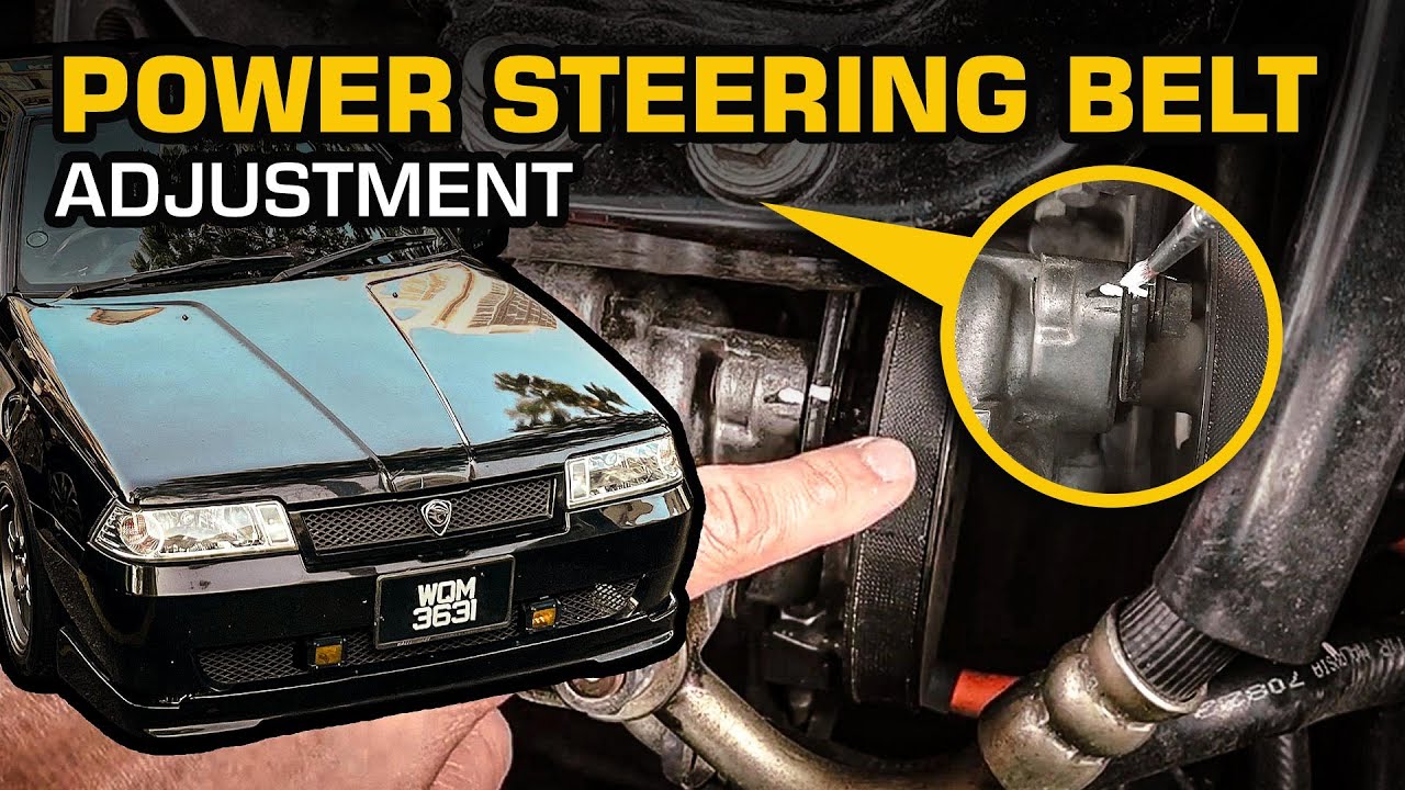 VLOG LMST : Bunyi (Power Steering) Belt bising? cara nak selesai