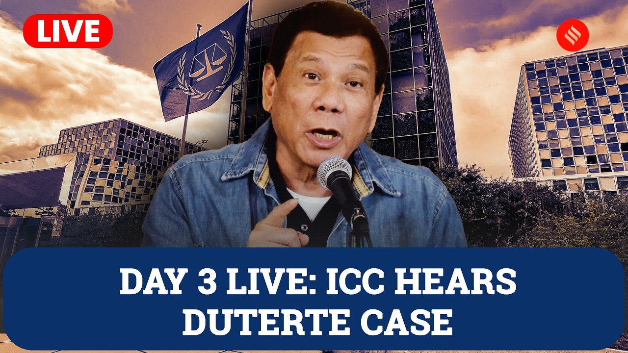 LIVE: ICC Presses Charges Against Rodrigo Duterte | Day 3 Confirmation Hearing – 1st Session