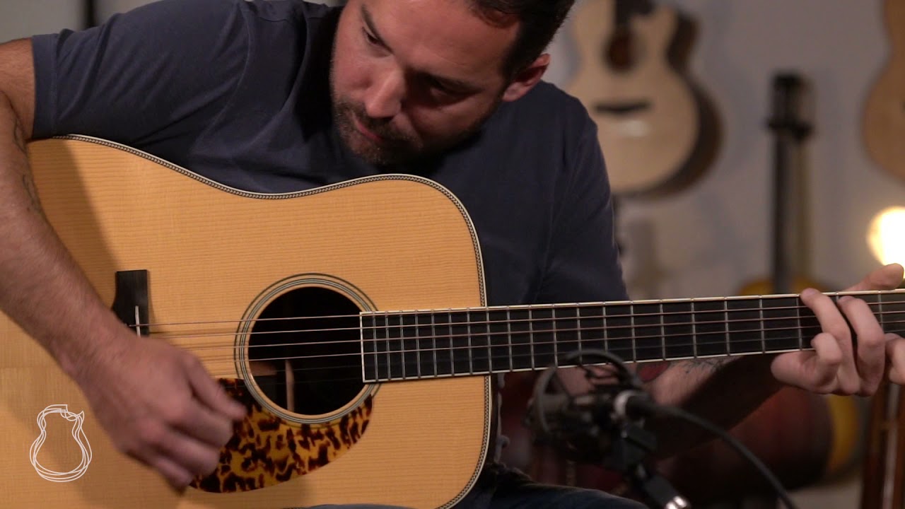 Collings Clarence White, Brazilian Rosewood & Adirondack Spruce demo