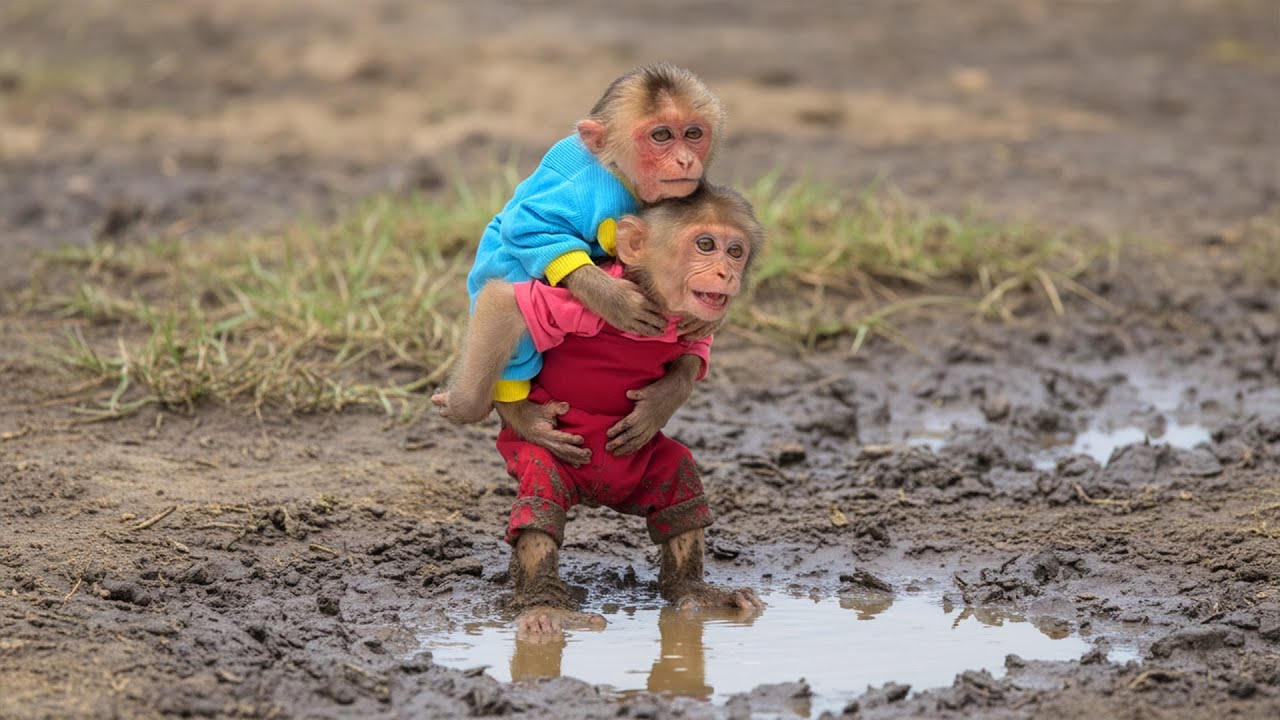 So Cute! Moon Fakes a Hurt Leg Just to Get a Piggyback from Bon!