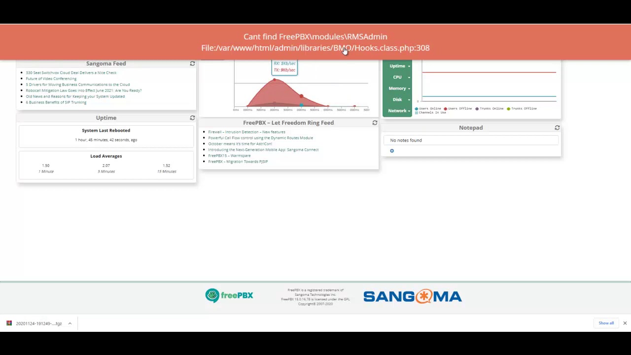 Freepbx 14 to 15 Upgrade Walkthrough & issues fix part 1 #freepbx#sip #voip
