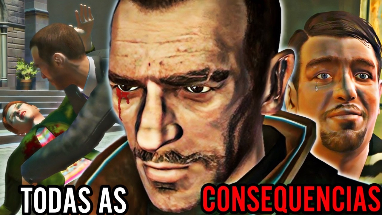 O QUE ACONTECE DEPOIS da MORTE DO ROMAN e da KATE no GTA 4?
