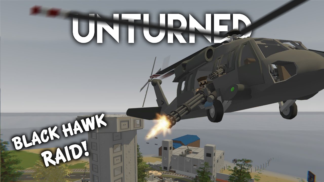 Unturned | Рейд «Чёрный Ястреб»! (Ролевая игра на выживание)