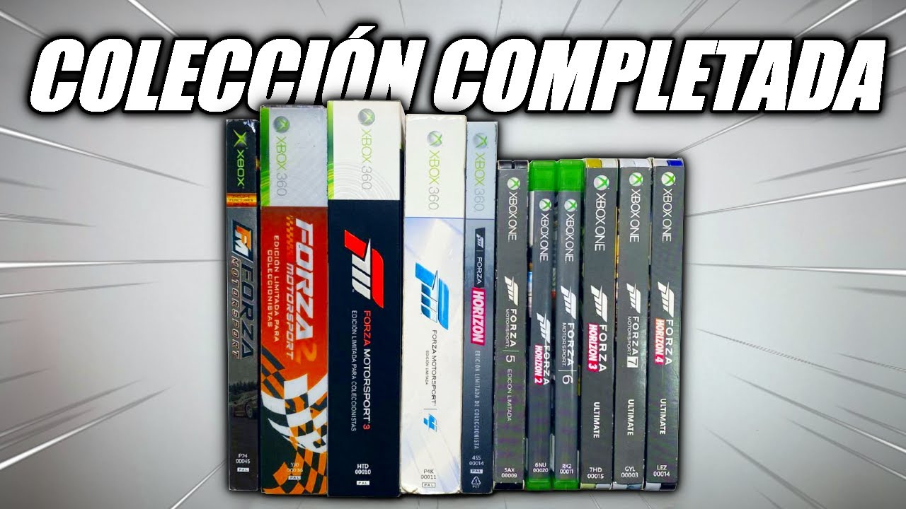 He comprado todas las ediciones limitadas de Forza