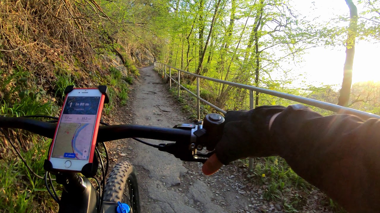 Evening e-MTB Ride on Cube Stereo Hybrid 120 - 4K
