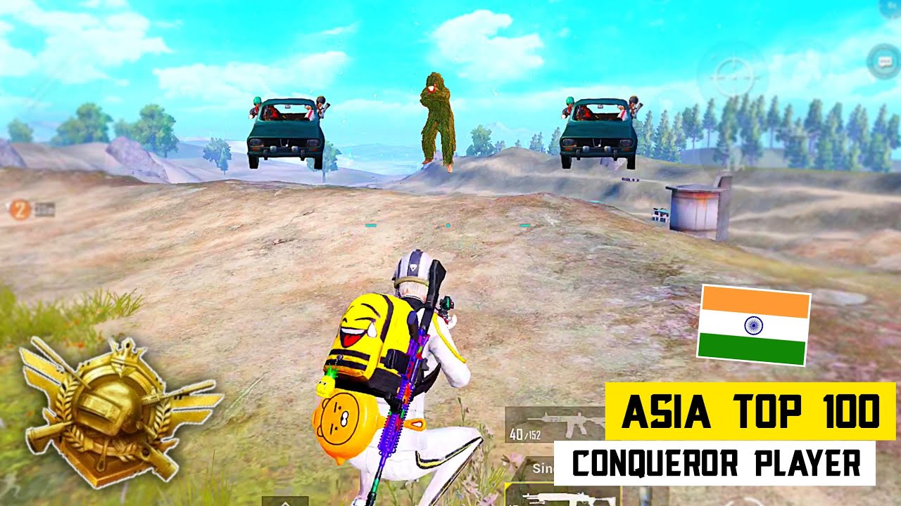😤Finally I Reached Conqueror Top 100 In Asia Server - Conqueror Rank Pushing - Legend X