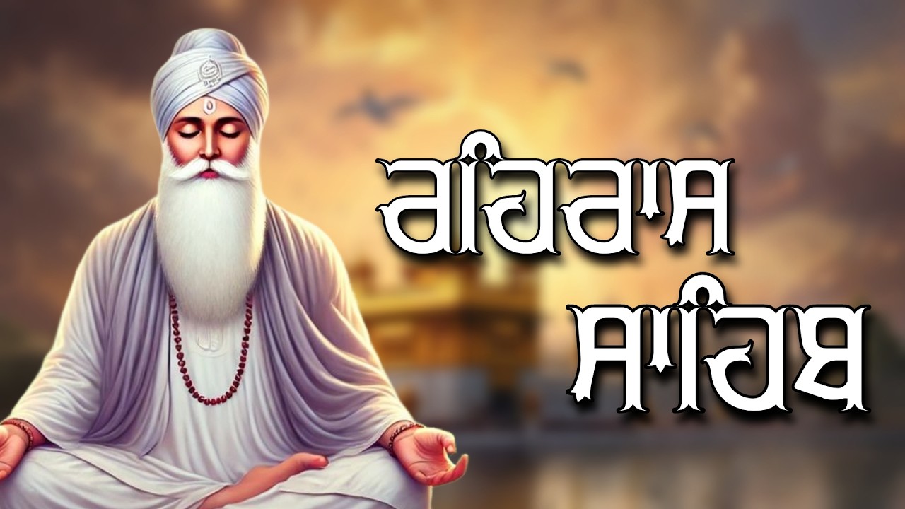 ਸ਼ਾਮ ਵੇਲੇ ਦਾ ਸੁੰਦਰ ਪਾਠ ਰਹਿਰਾਸ ਸਾਹਿਬ ਬੜੀ ਹੀ ਮਿੱਠੀ ਅਵਾਜ ਵਿੱਚ Rehras Sahib Full Path #rehrassahib