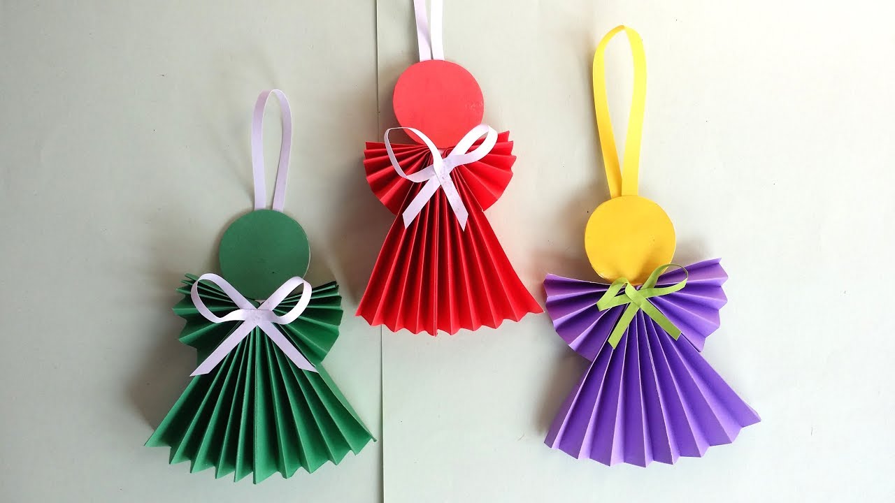DIY:Paper Angel !!! How to Make Paper Angel Using  Paper !!!