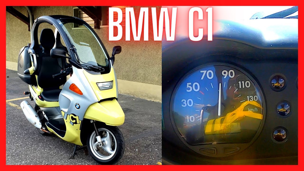 Bmw C1 125 Acceleration 0-100km/h and road test