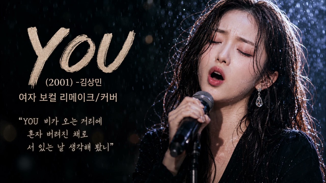 김상민 &ndash; YOU (2001) | 폭발적인 고음의 여자 보컬 리메이크/커버  2 Keys+