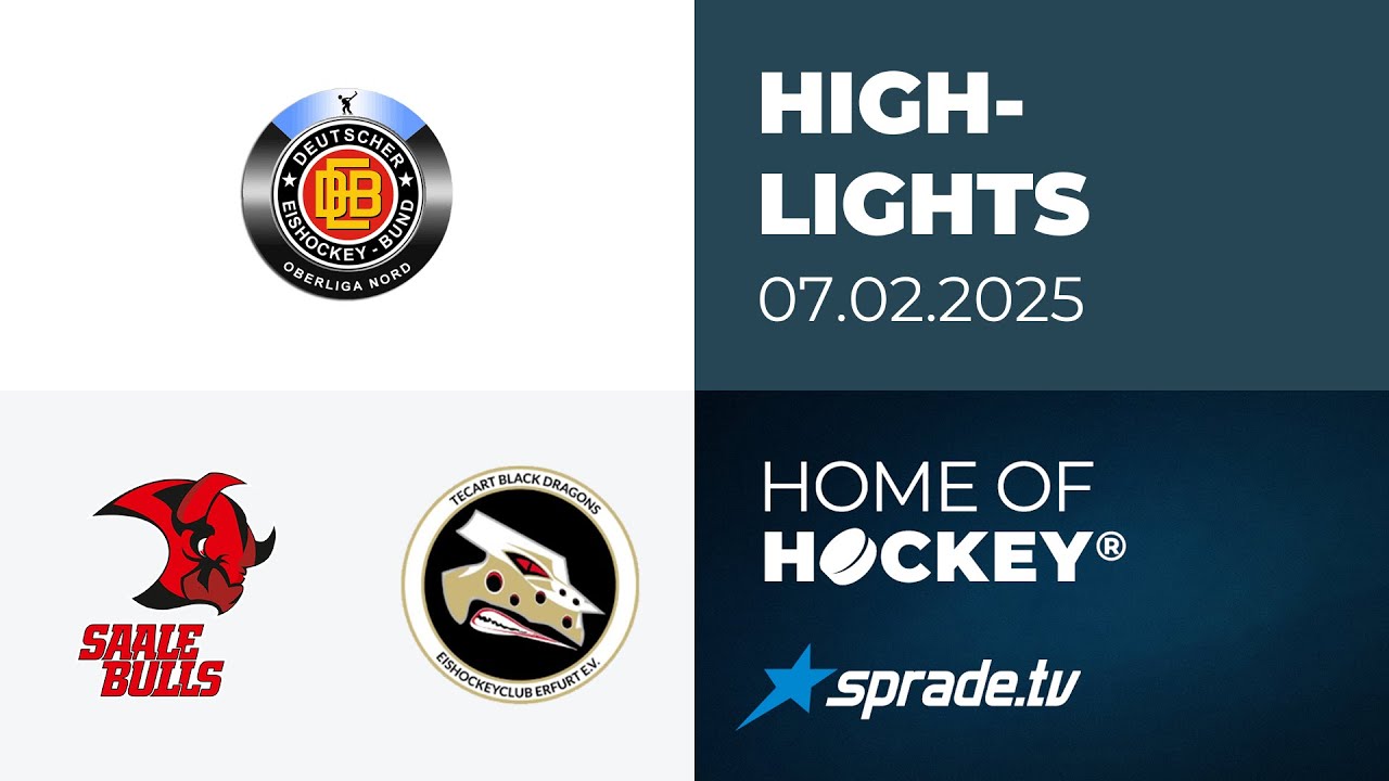 07.02.2025 - Highlights - Saale Bulls Halle vs. TecArt BlackDragons