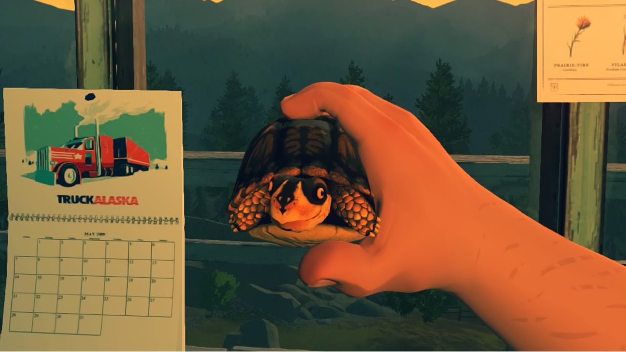 Firewatch - Where to find a Pet Turtle.