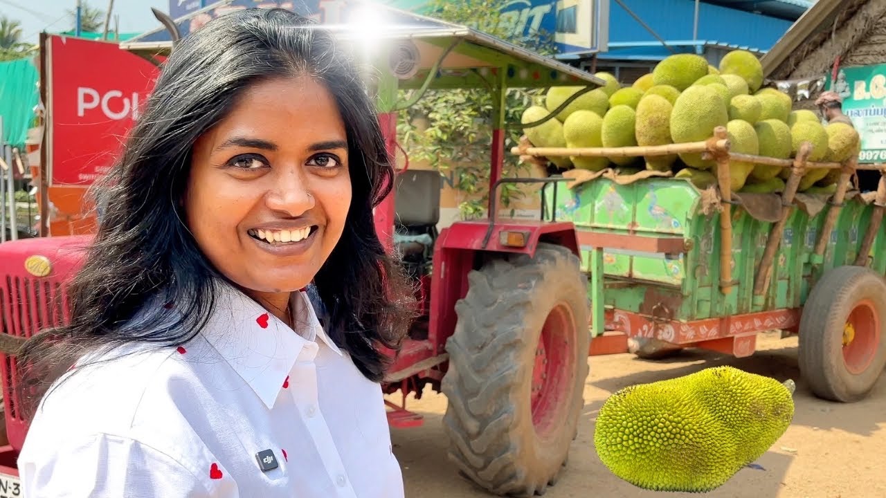 Shopping பலாப்பழம் In Panruti For Family😍| Veetuku Vanguna Jackfruit🤩| Gowti Sowbi Vlogs❤️❤️