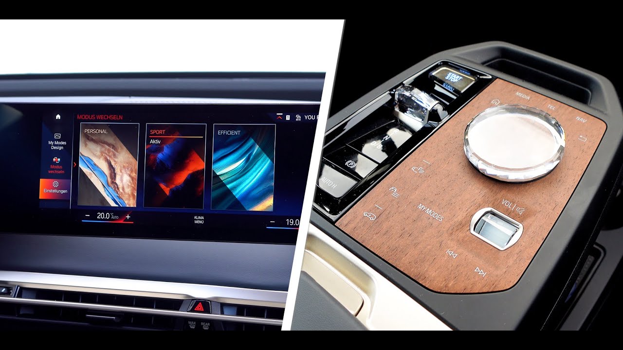 BMW IX xDrive 50 (2022): iDrive 8 (Navigation Professional) & Infotainment im Test | alle Funktionen