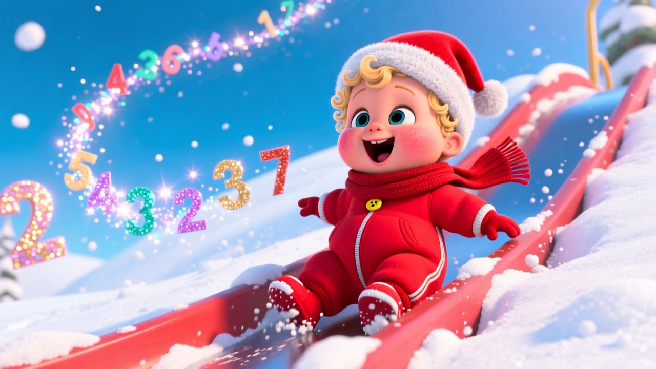 Baby’s Snowy Playtime ❄️ | Fun Learning & Play for Kids | Toddler Adventure Video