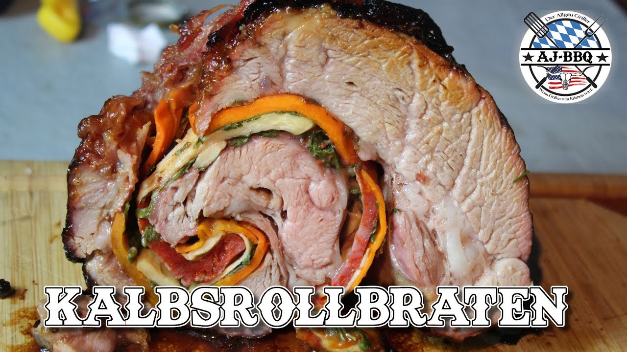 Kalbsrollbraten von der Moesta Rotisserie #123
