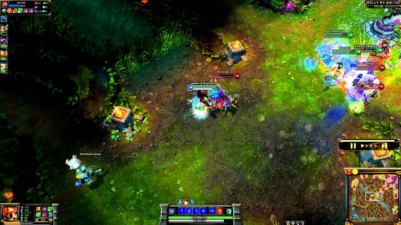 League of Legends - Mordekaiser OP damage - Ranked game