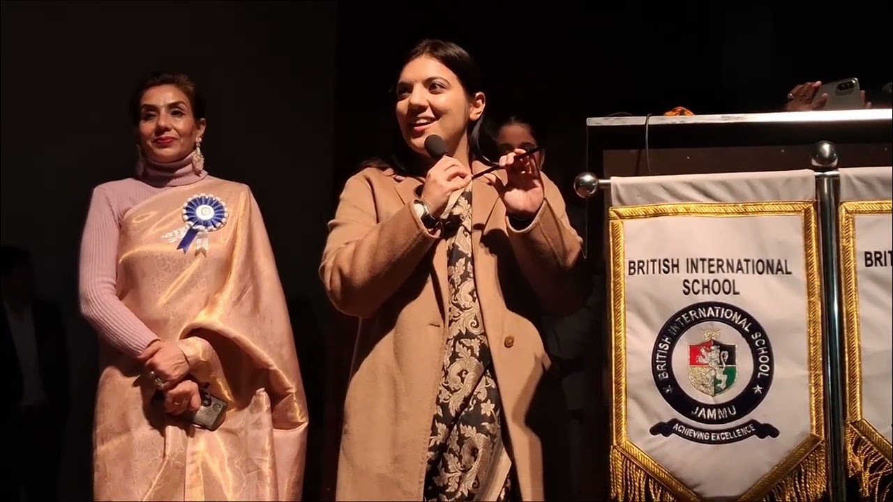 British International School celebrate its Annual Day,Devyani Rana graced the occasion as ChiefGuest