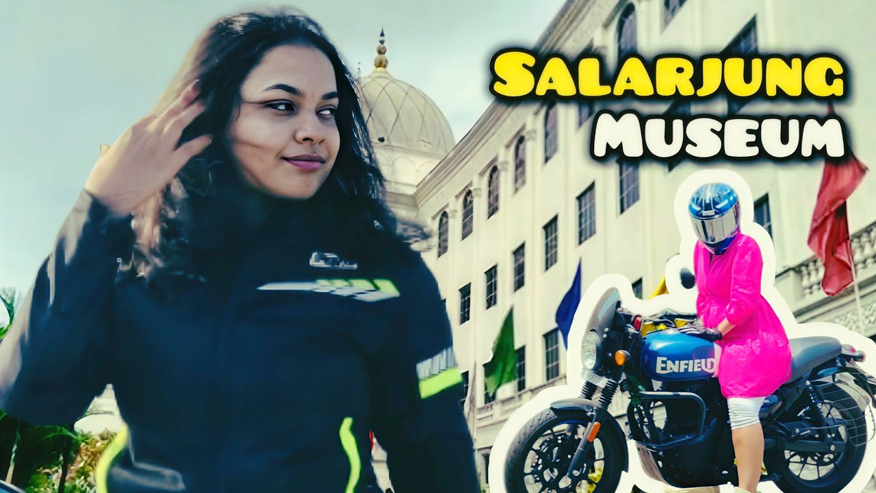 Revisiting Salar Jung Museum After 13 Years | Hunter 350 MotoVlog | DJI Action 4