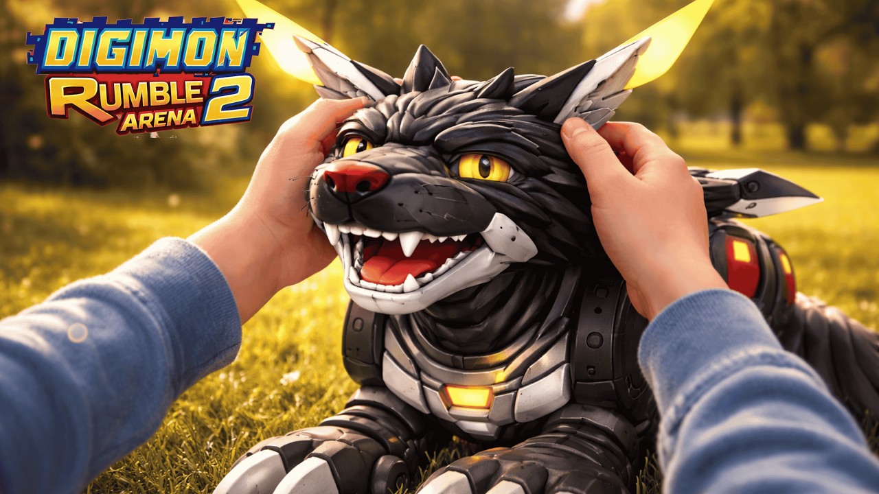 Игровой процесс: Чёрный Габумон【Digimon Rumble Arena 2】