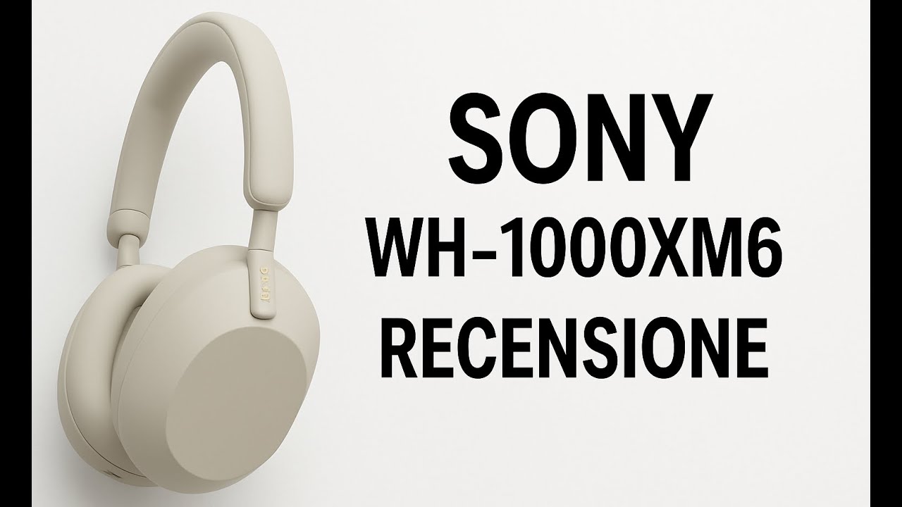 RECENSIONE:  Sony WH-1000XM6 – Le Migliori Cuffie ANC del 2025?