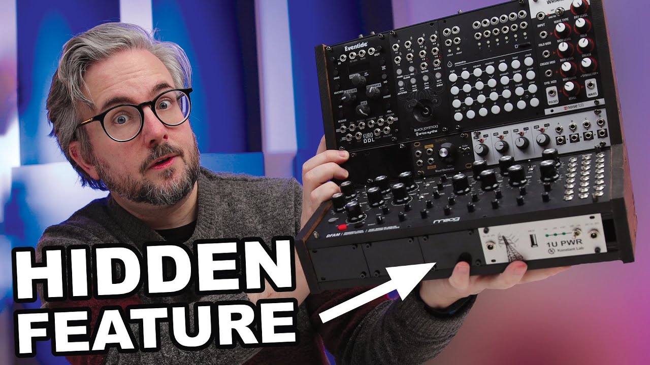 i designed my own eurorack case&hellip; and it has a UNIQUE feature!