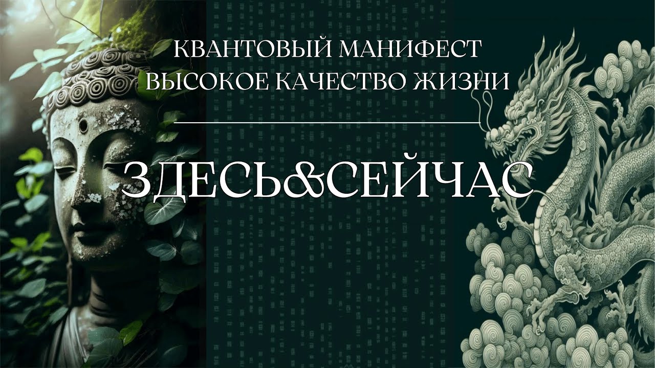 ЗДЕСЬ И СЕЙЧАС ༄КВАНТОВЫЙ МАНИФЕСТ 432Hz