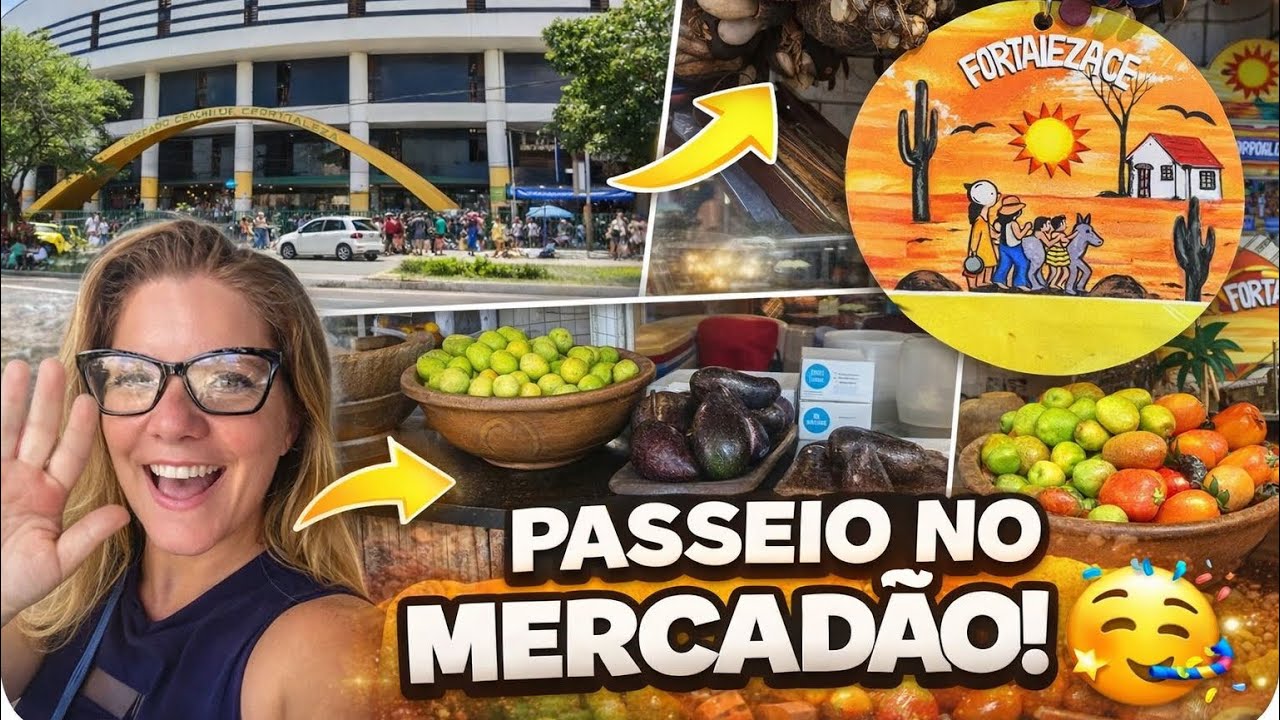 VLOGANDO NO MERCADO CENTRAL DE FORTALEZA