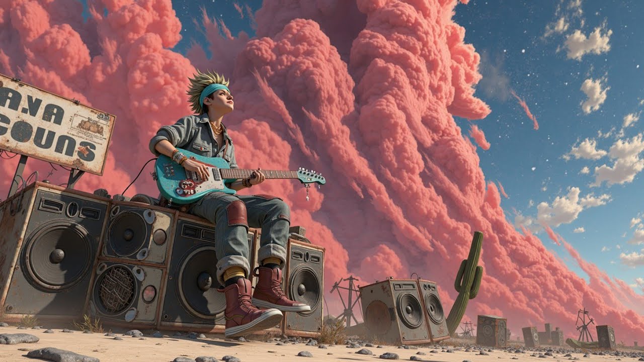 Desert Drifter Fuzz | Stoner Psychedelic Rock Journey | Hypnotic Grooves 🎸