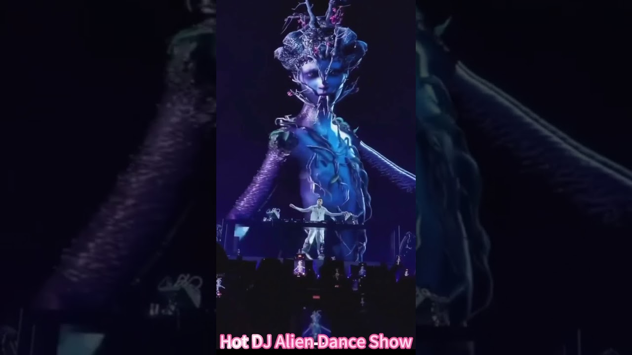 🔥ULOVEJOY & FUN:Hot DJ Alien Dance Show