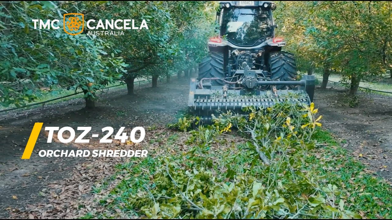 TMC CANCELA TOZ-240 ORCHARD SHREDDER - MACADAMIAS