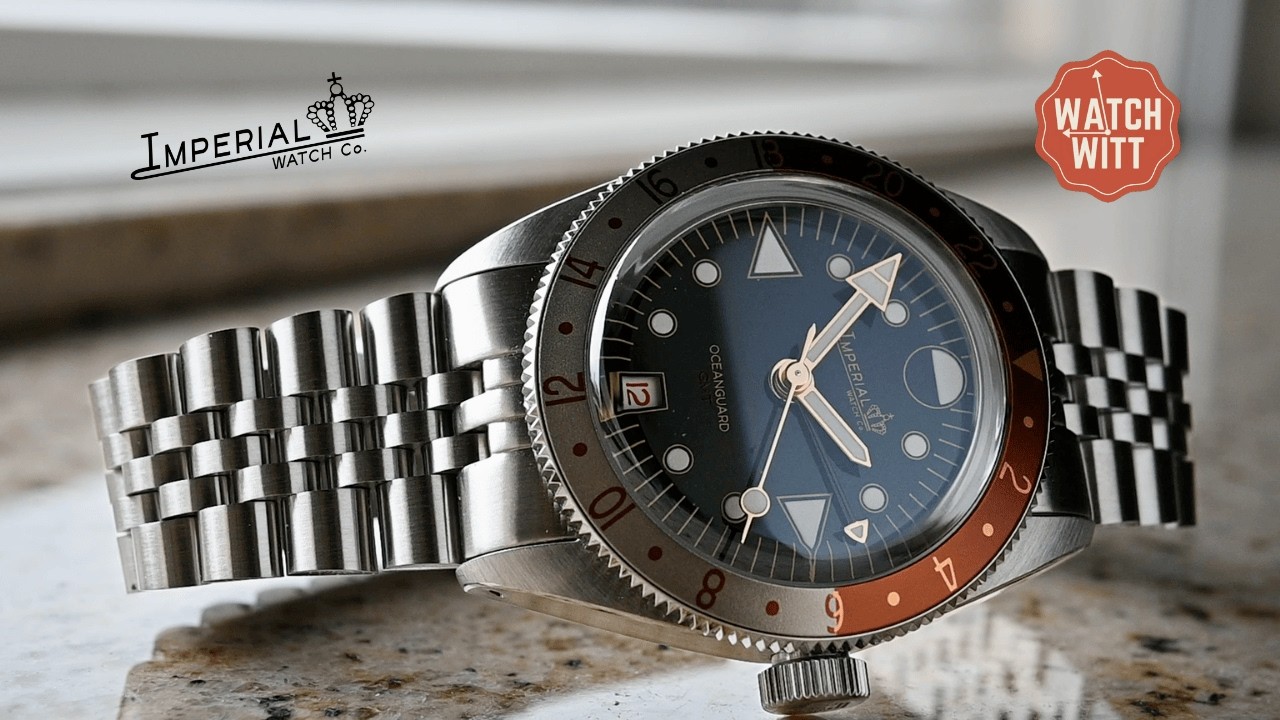 Limited Release - Imperial Watch Co. Oceanguard GMT in 4 NEW Colors!