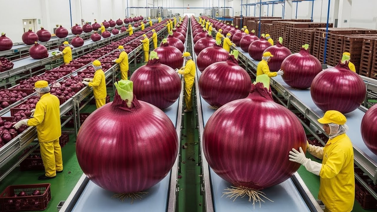 How Onion Oil Is Made (Full Factory Process)
