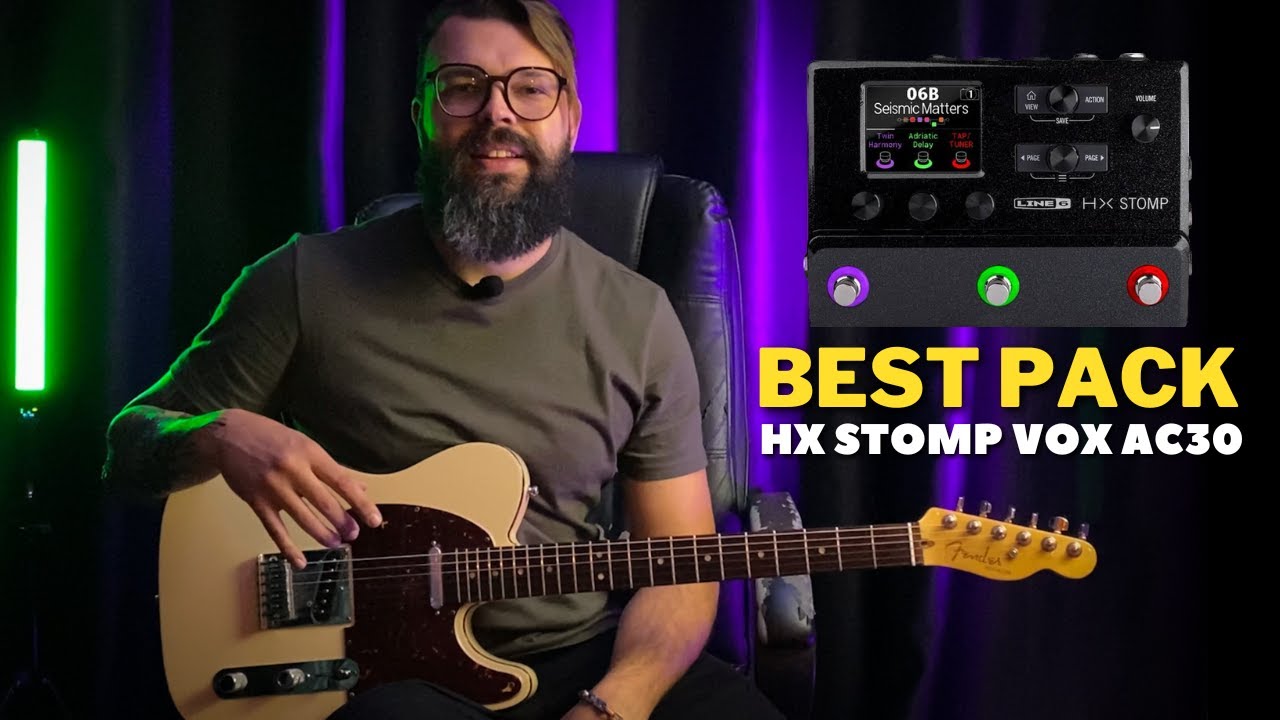 Esses presets da HX Stomp ficaram incriveis! 😍