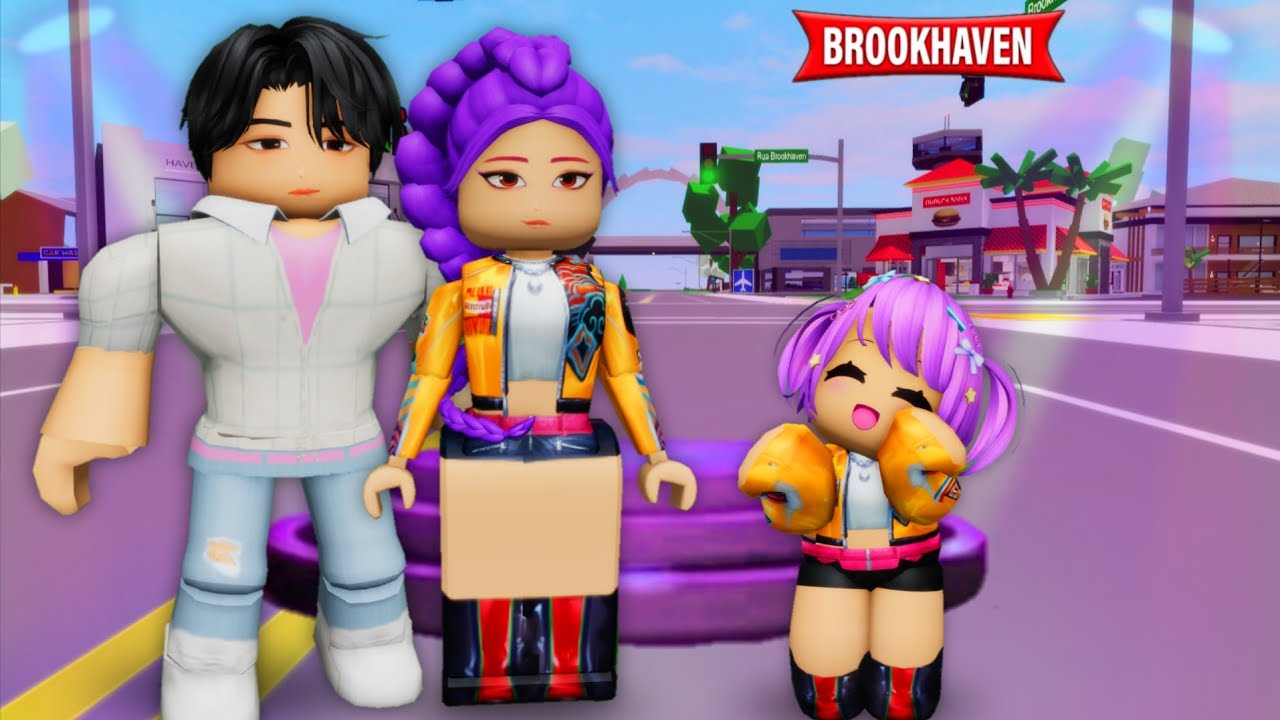 BROOKHAVEN, mas EU COPIO OS SAJA BOYS E HUNTRIX sendo uma BEBÊ FOFINHA