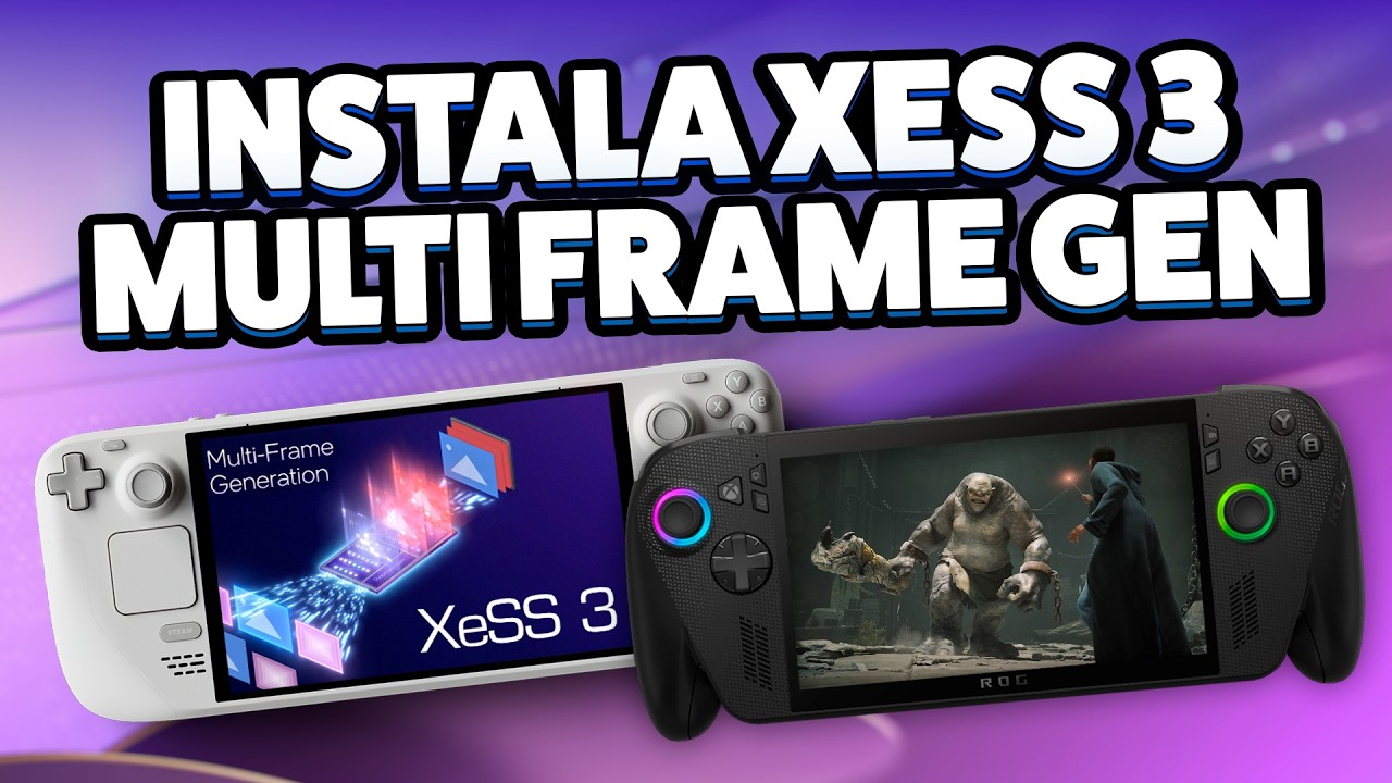 Instala XeSS 3 MFG (Multi-Frame Gen) en Handheld PC! 🌟