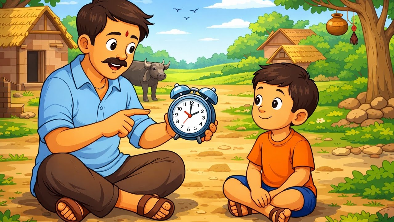 समय की कीमत | 𝗦𝗔𝗠𝗔𝗬 𝗞𝗜 𝗞𝗜𝗠𝗔𝗧 | HINDI KAHANIYAN | CARTOON STORY |HINDI STORIES| MORAL STORY  