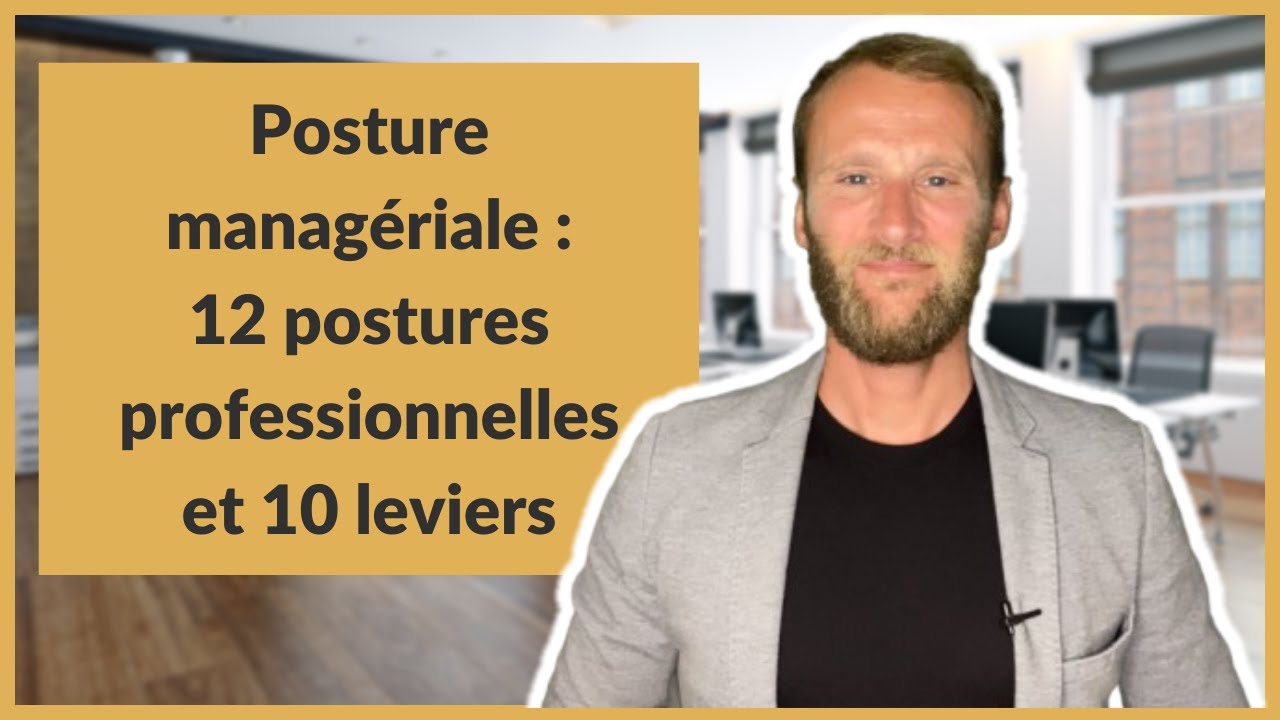 Posture manag&eacute;riale : 12 postures professionnelles et 10 leviers